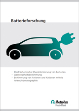 Broschüre für die Batterieforschung